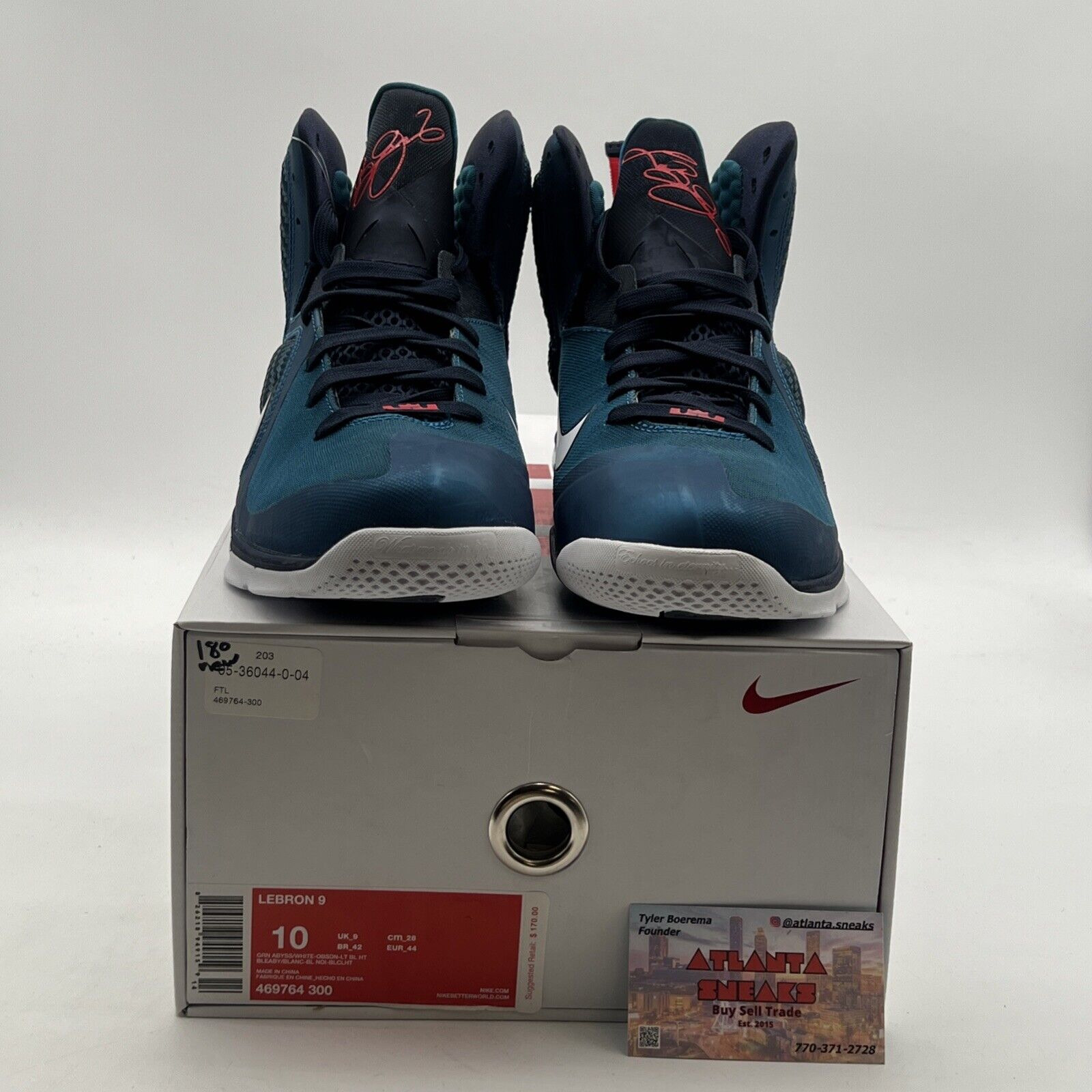 Size 10 - Nike LeBron 9 Swingman (469764-300)
