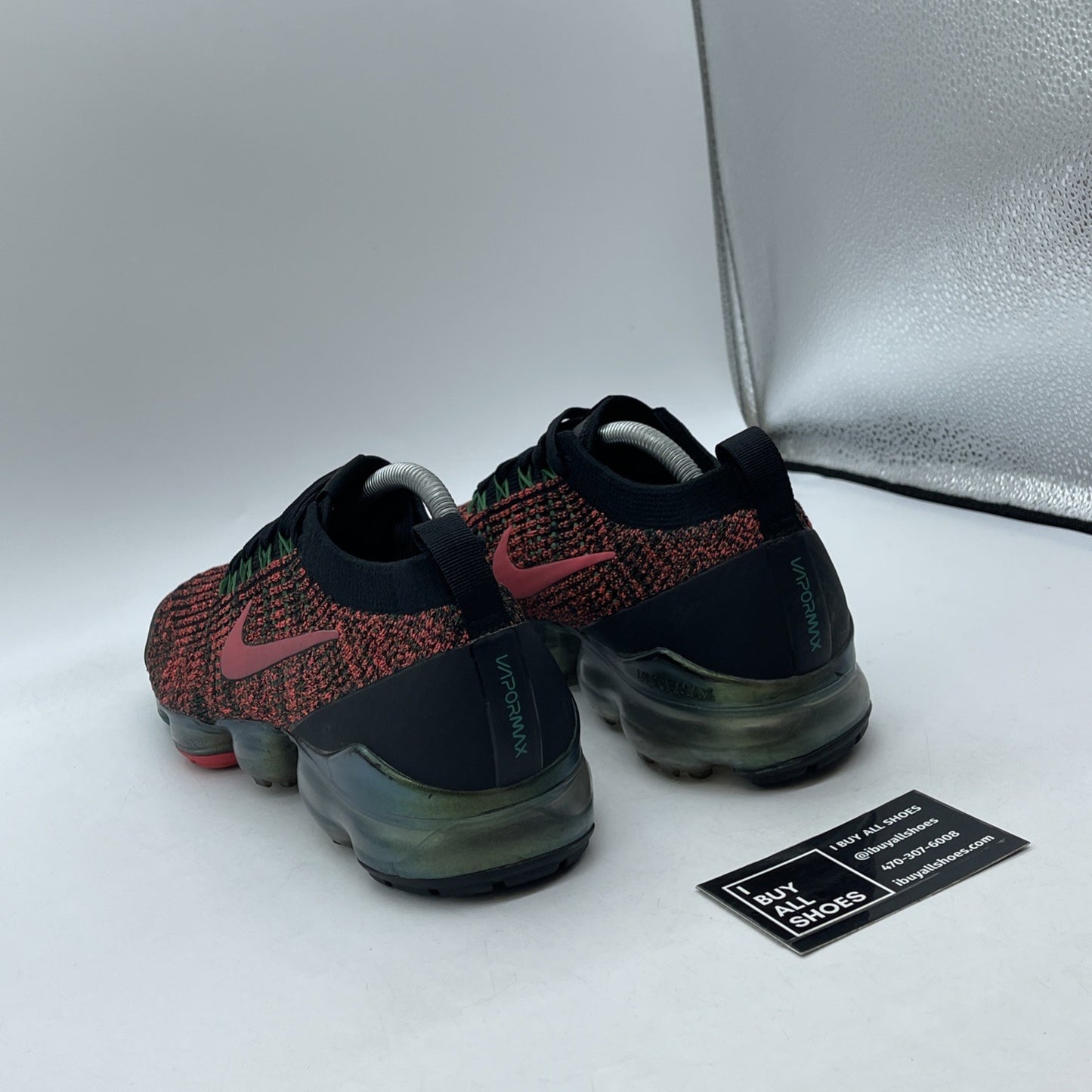 Size 10 - Nike Air VaporMax 3.0 China Hoop Dreams Black Red Suede (CK0733-080)