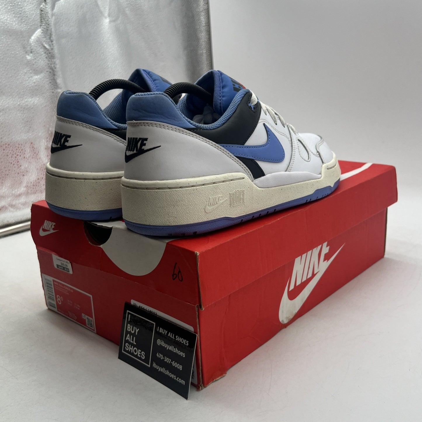 Size 8.5 - Nike Full Force Low Polar (FB1362-100)
