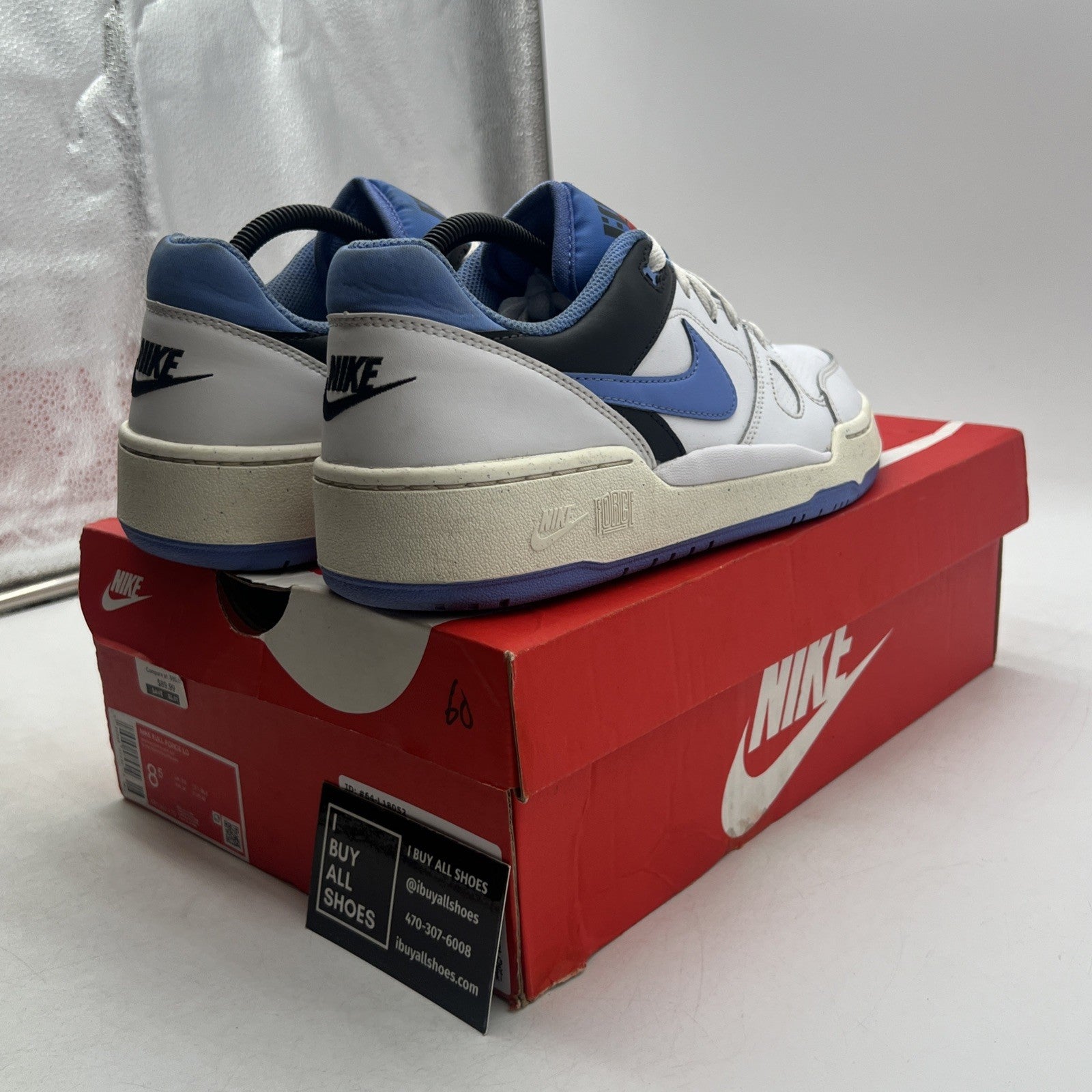 Size 8.5 - Nike Full Force Low Polar (FB1362-100)