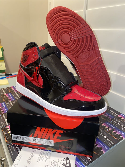 Size 12 - Air Jordan 1 Retro High OG Patent Bred