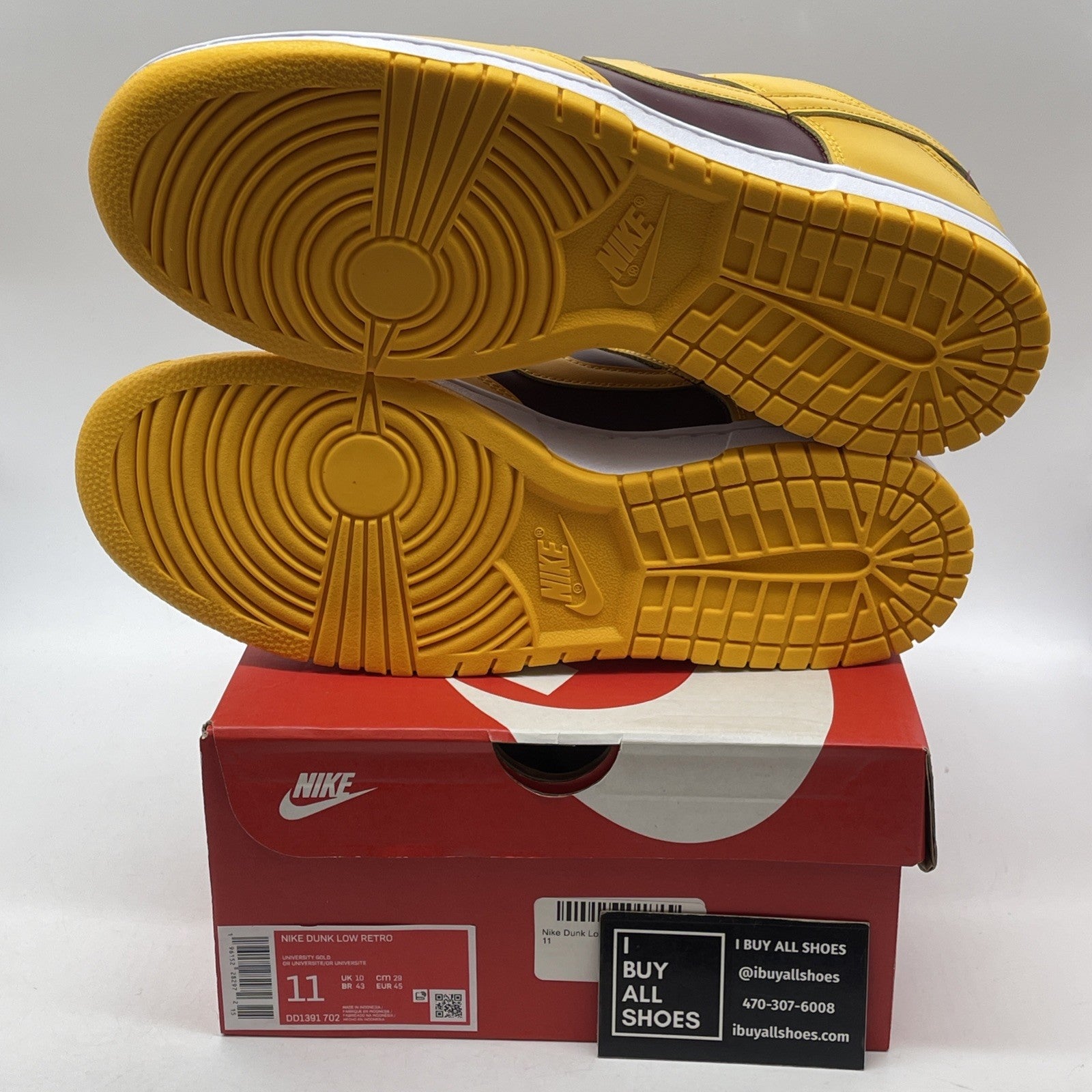 Size 11 - Nike Dunk Low Retro Arizona State Sun Devils 2022 (DD1391-702)
