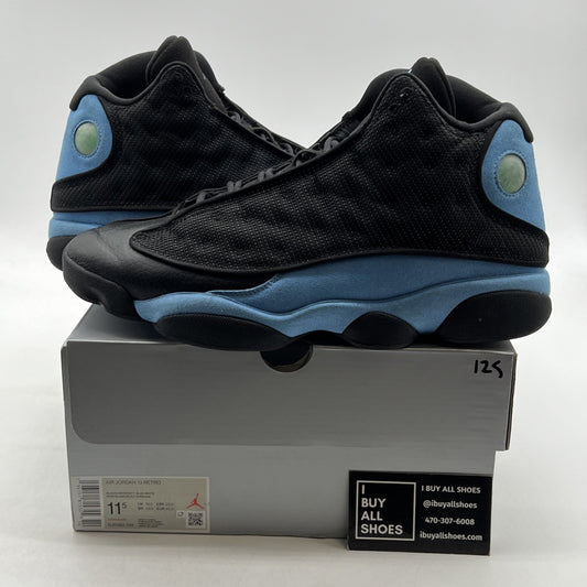 Size 11.5 - Air Jordan 13 Retro Mid Black University Blue (DJ5982-041)