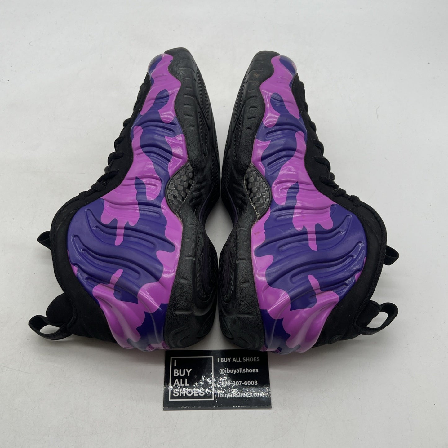 Size 9 - Nike Air Foamposite Pro Purple Camo (624041-012)