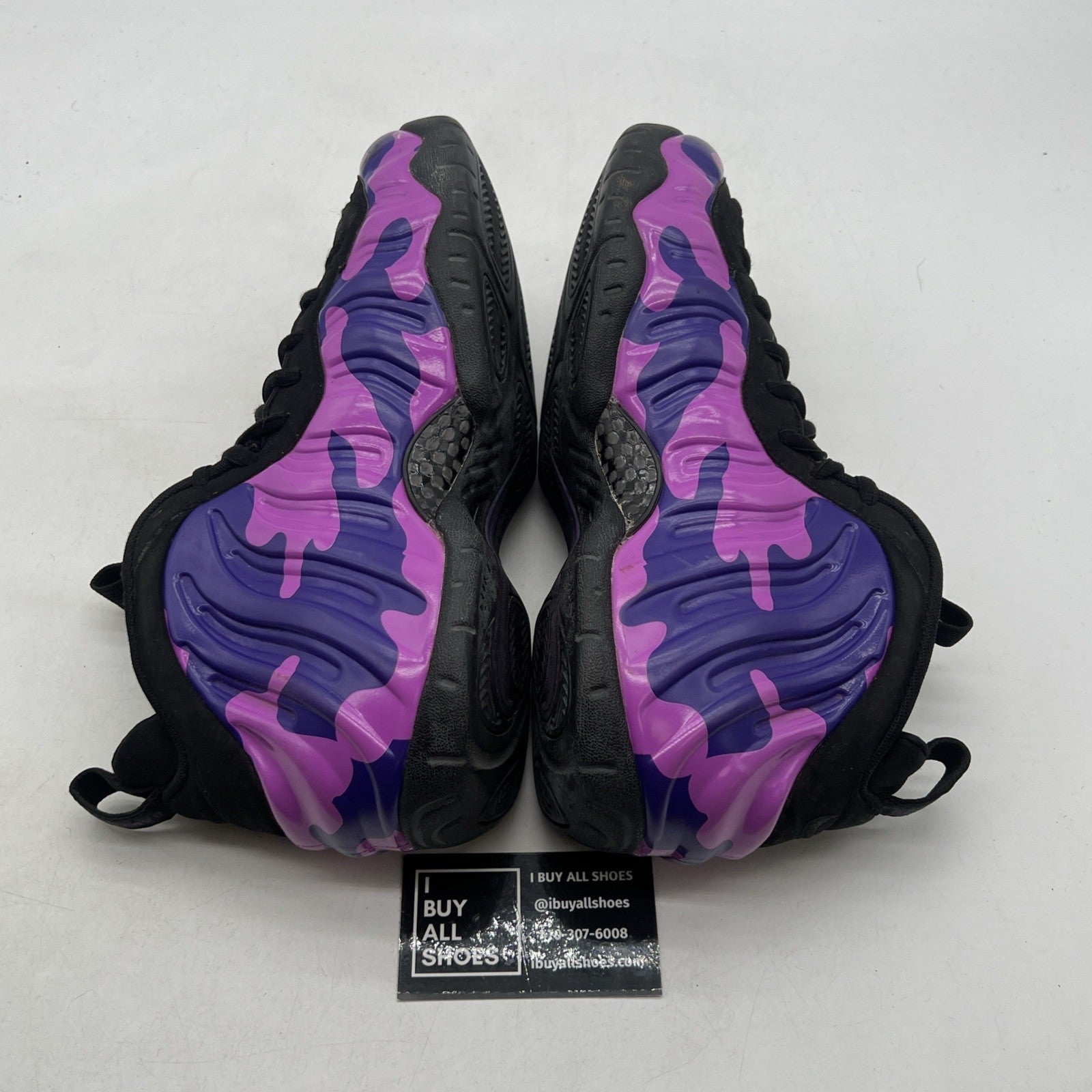Size 9 - Nike Air Foamposite Pro Purple Camo (624041-012)