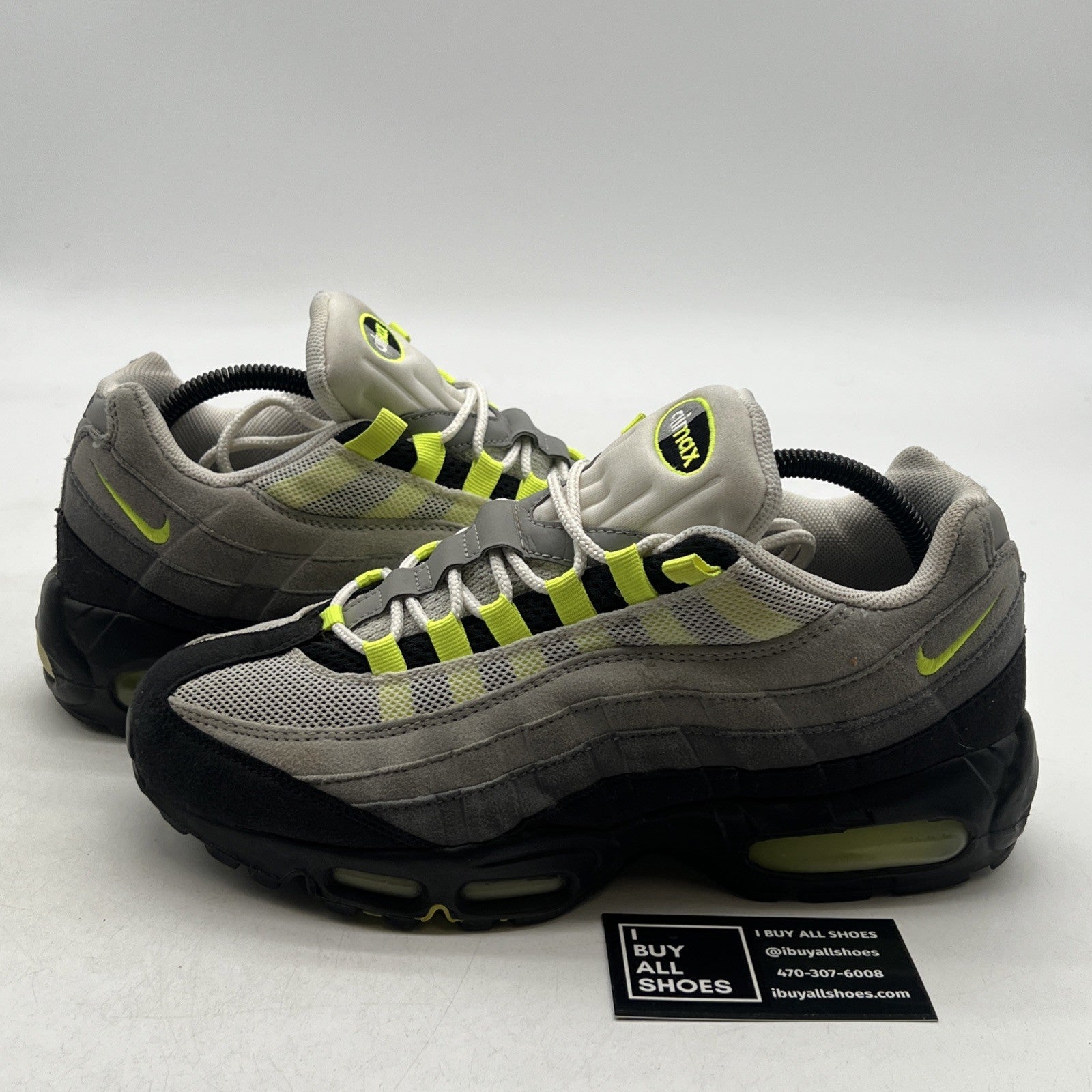 Size 9 - Nike Air Max 95 2010 Neon (609048-072)