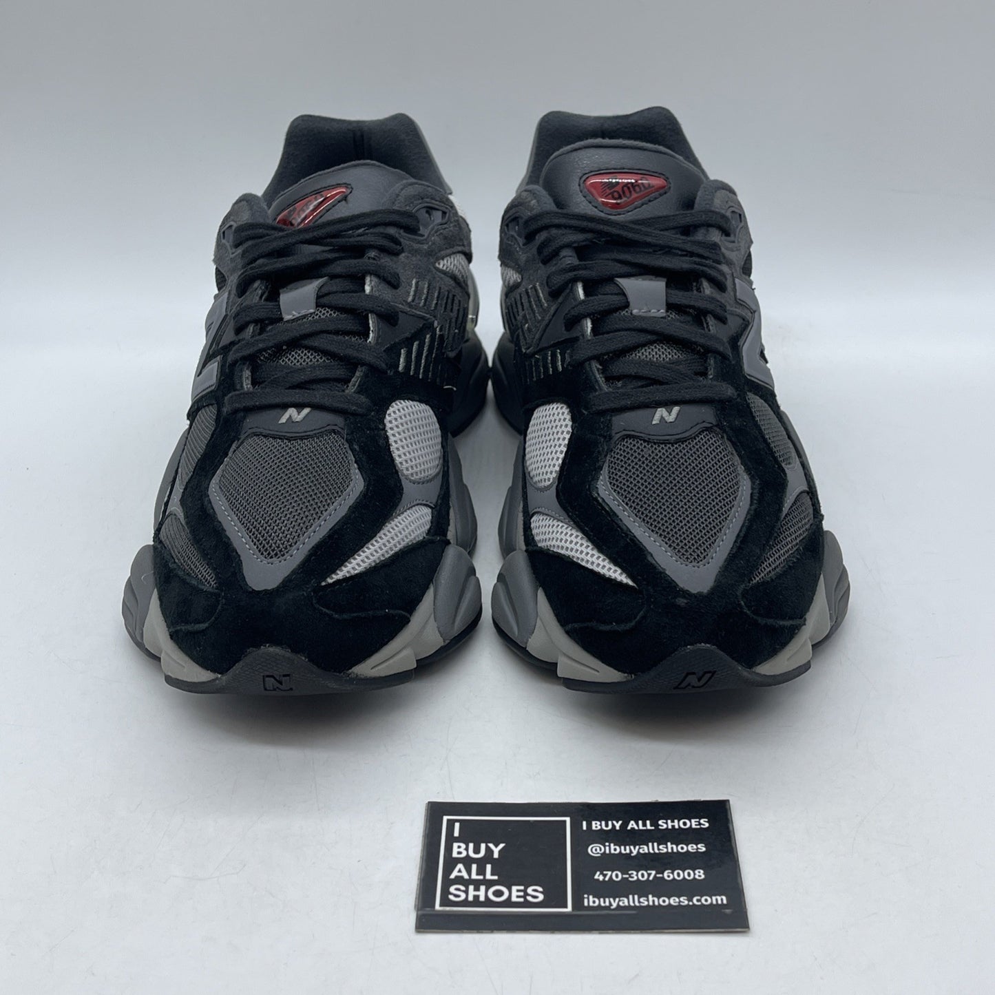 Size 10 - New Balance 9060 Black Castlerock (U9060BLK)