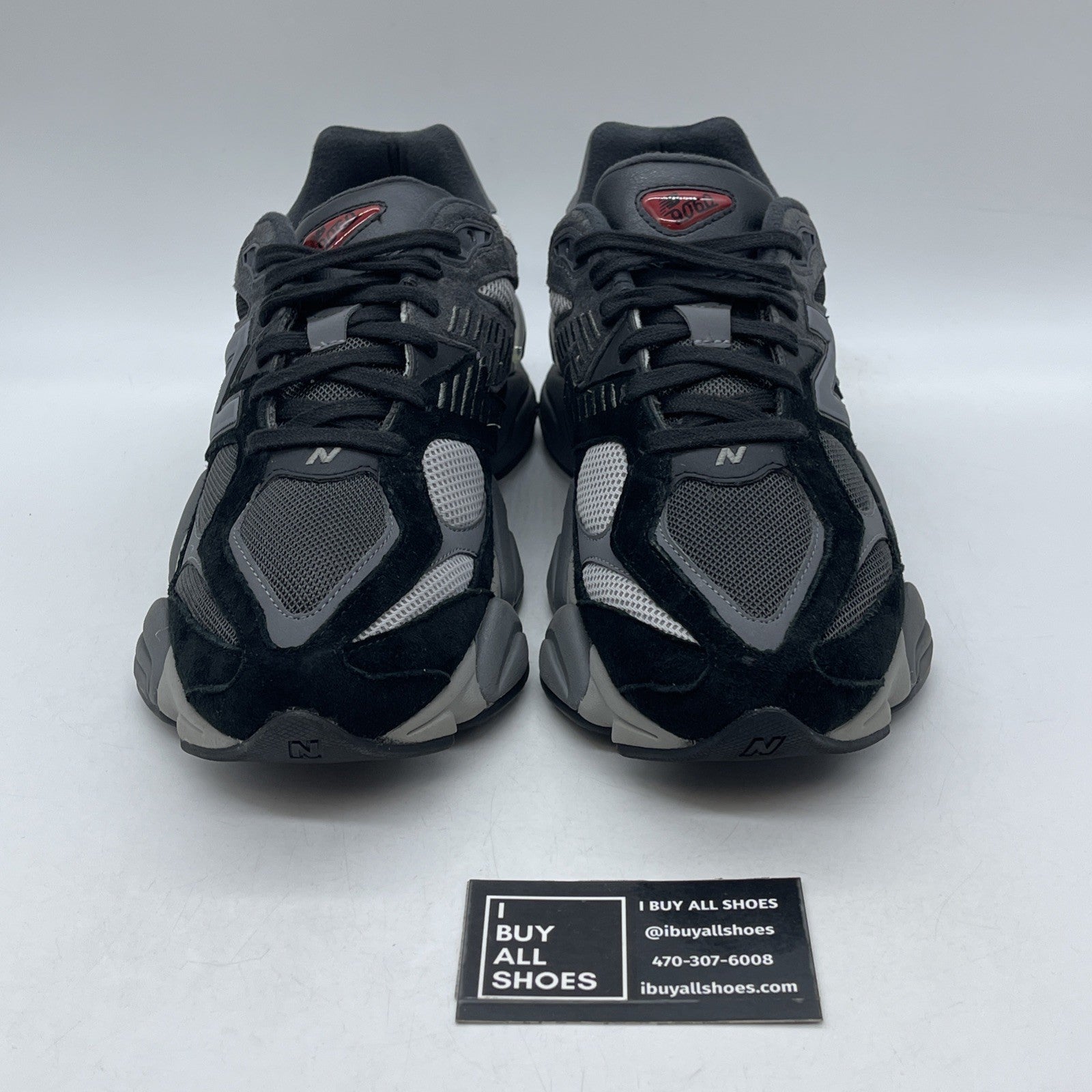 Size 10 - New Balance 9060 Black Castlerock (U9060BLK)