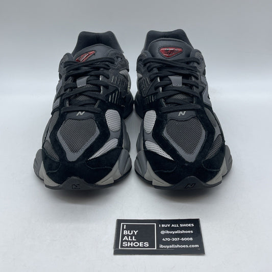 Size 10 - New Balance 9060 Black Castlerock (U9060BLK)