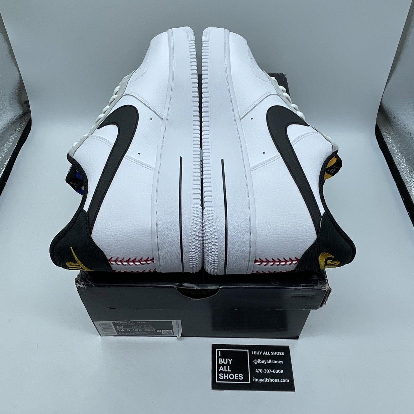 Size 13 - Nike Ken Griffey Jr. x Air Force 1 '07 LV8 Jr. & Sr. (DJ5192-100)