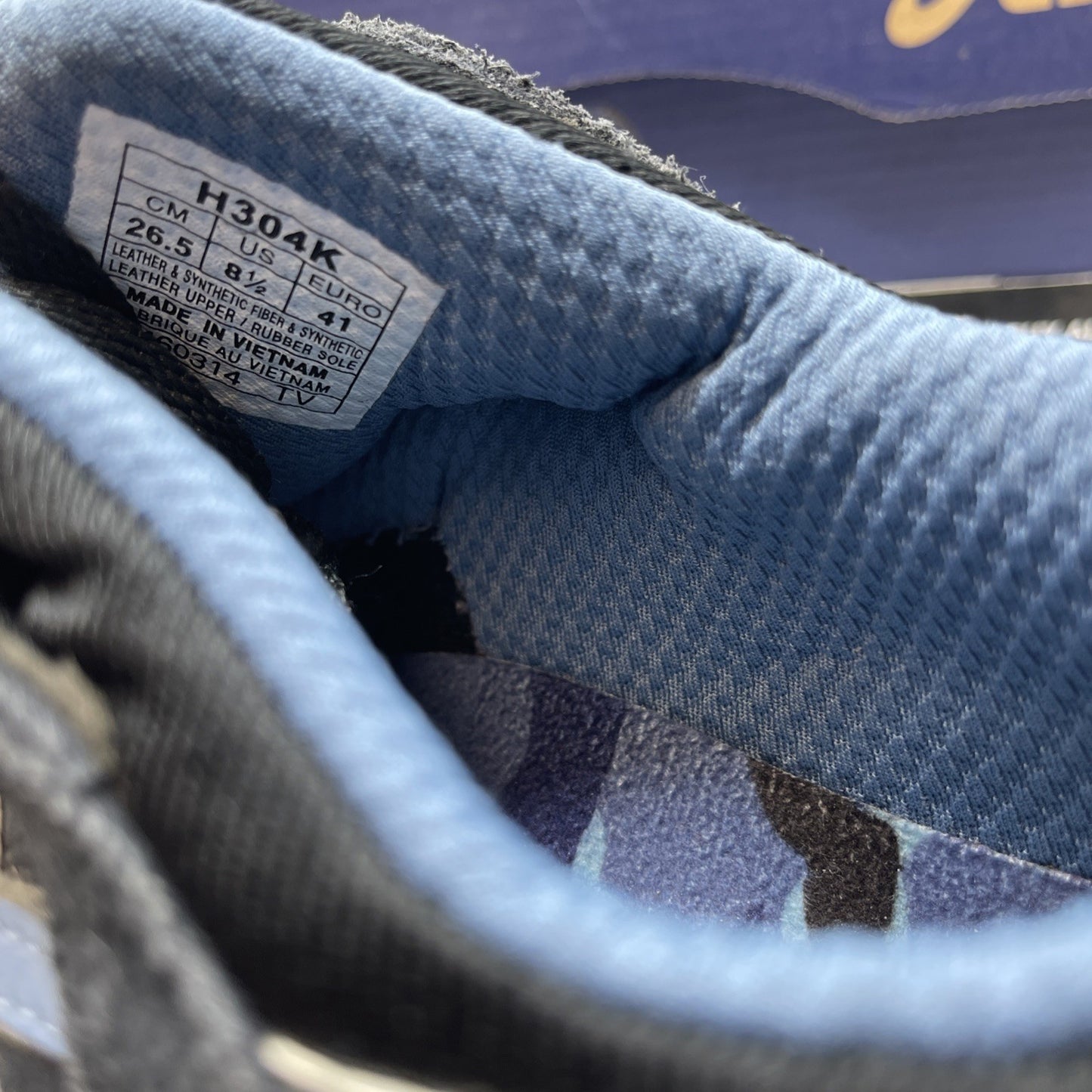Size 8.5 - Asics Gel-Lyte III Light Grey/Captain Blue (H304K)