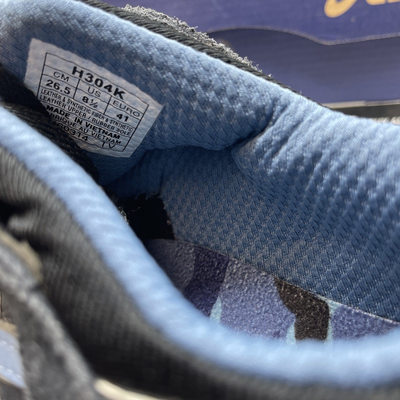Size 8.5 - Asics Gel-Lyte III Light Grey/Captain Blue (H304K)
