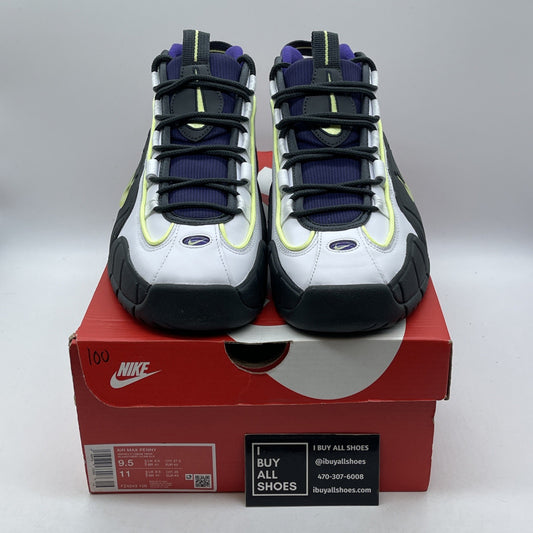 Size 9.5 - Nike Air Max Penny 1 Penny Story White Purple Leather (FZ4043-100)