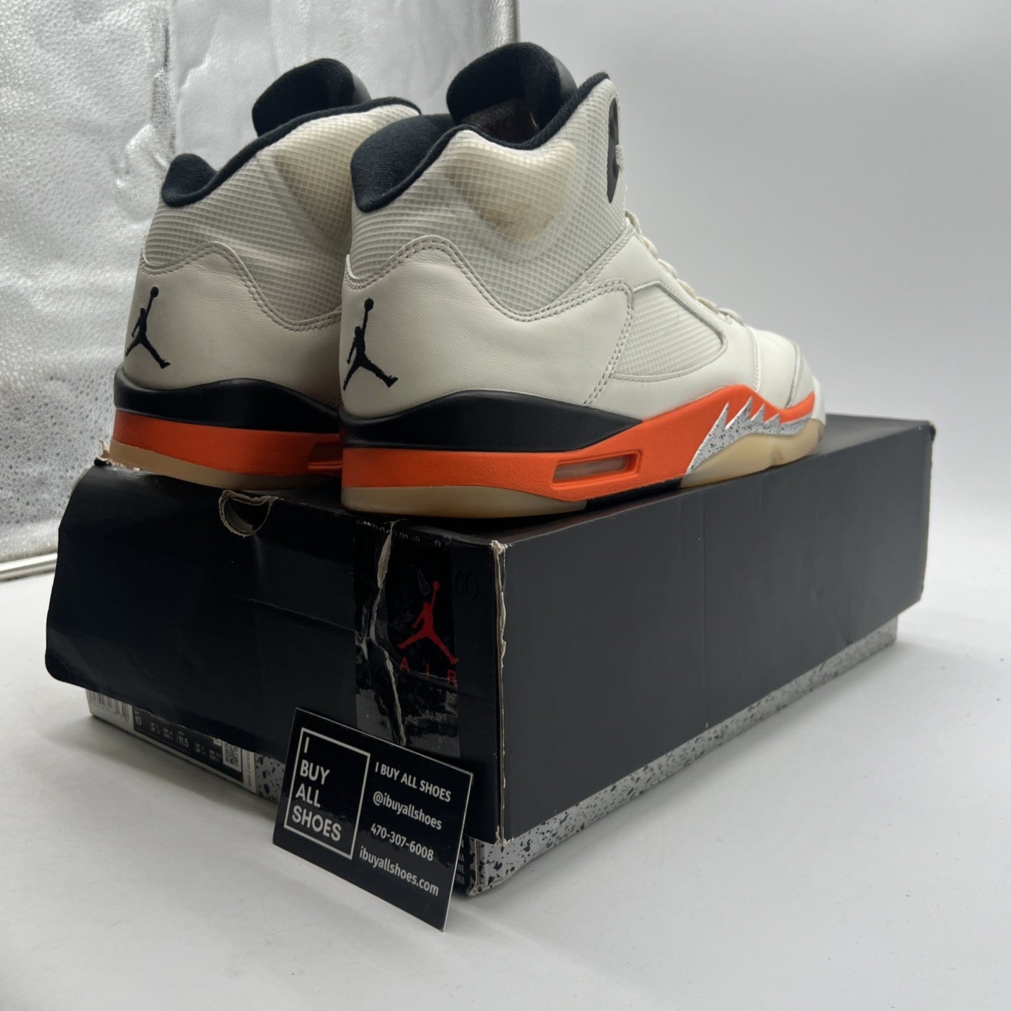 Size 10 - Air Jordan 5 Shattered Backboard (DC1060-100)