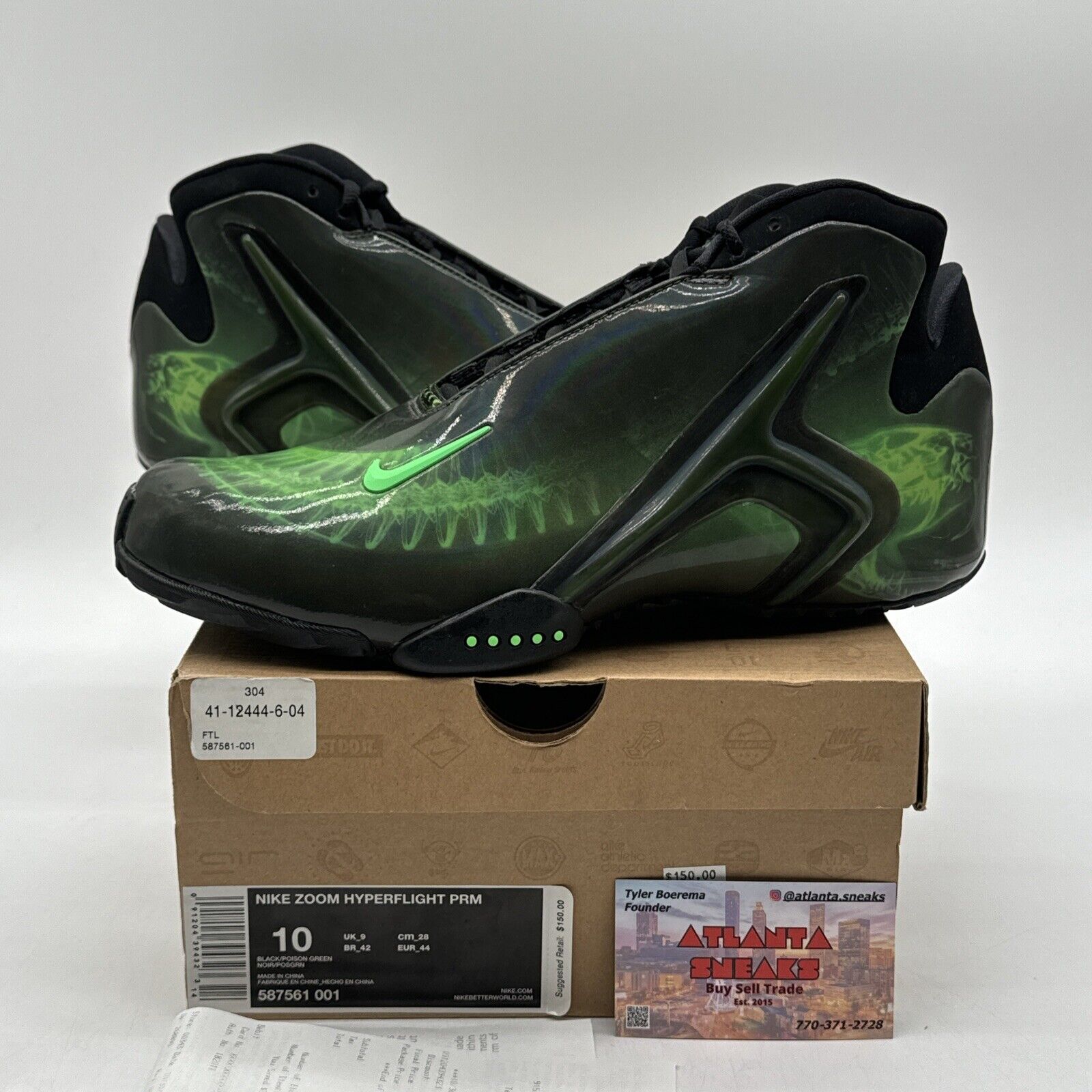 Size 10 - Nike Zoom Hyperflight Premium Kobe Superhero Pack KB24 Green Lantern