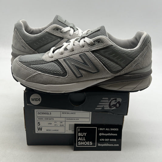 Size 5 - New Balance 990v5 Athletic Comfort Running Shoes (GC990GL5)