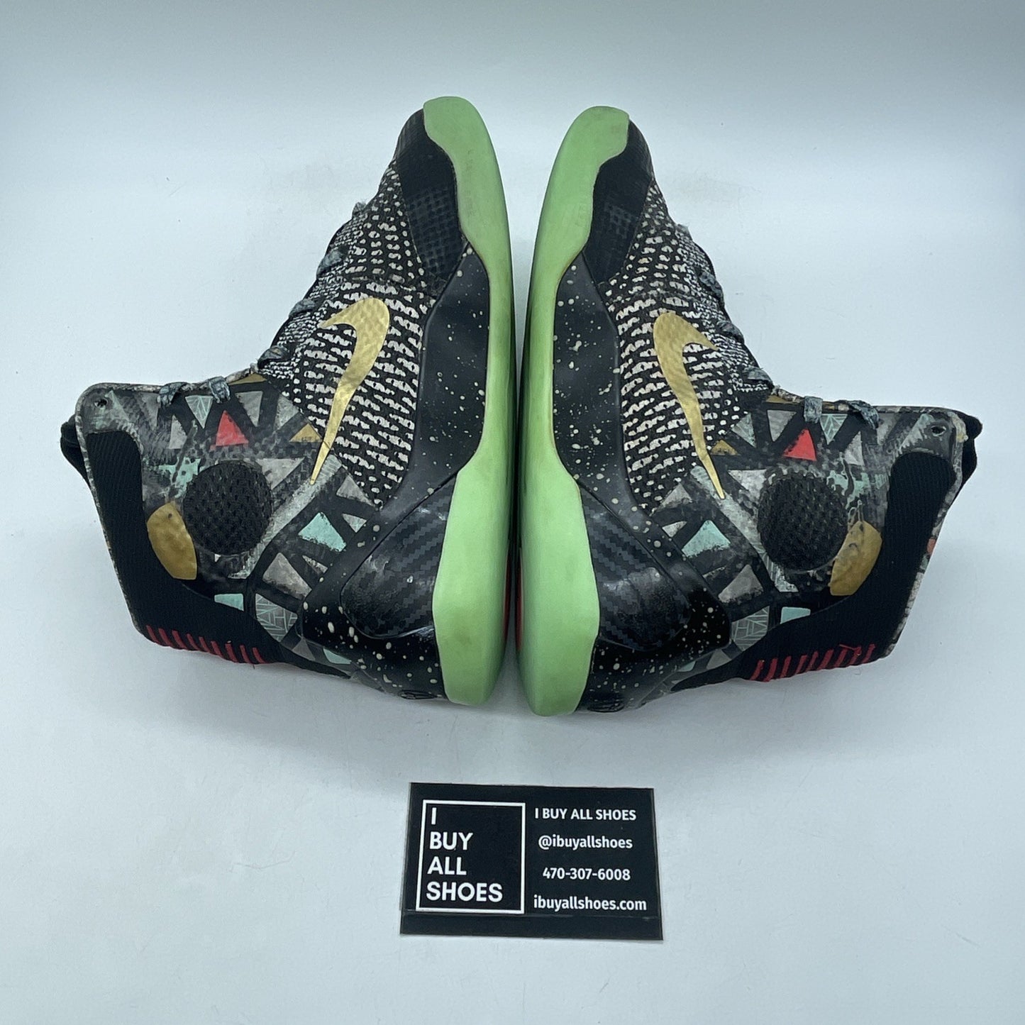 Size 6.5Y - Nike Kobe 9 Elite NOLA Gumbo League Maestro Leather (636602-002)