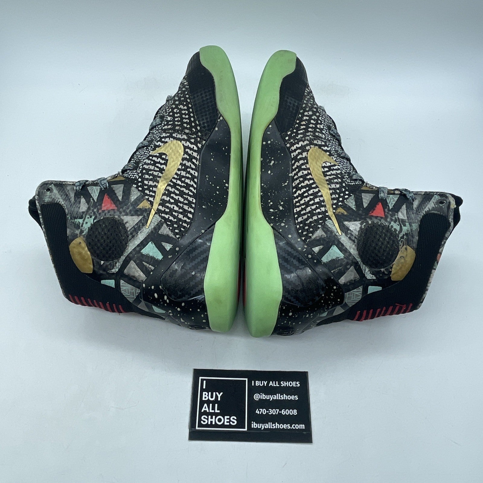 Size 6.5Y - Nike Kobe 9 Elite NOLA Gumbo League Maestro Leather (636602-002)