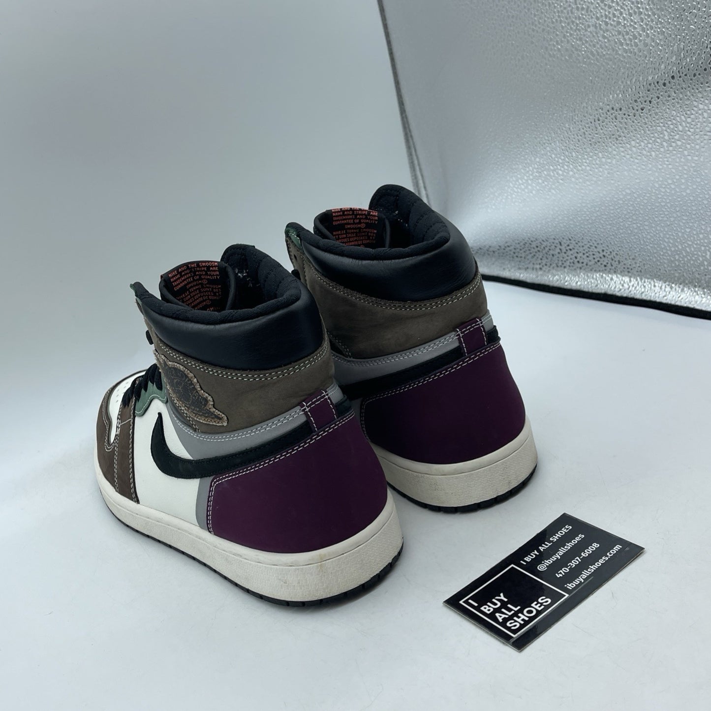 Size 12 - Jordan 1 High OG Crafted Brown Purple Suede Leather (DH3097-001)