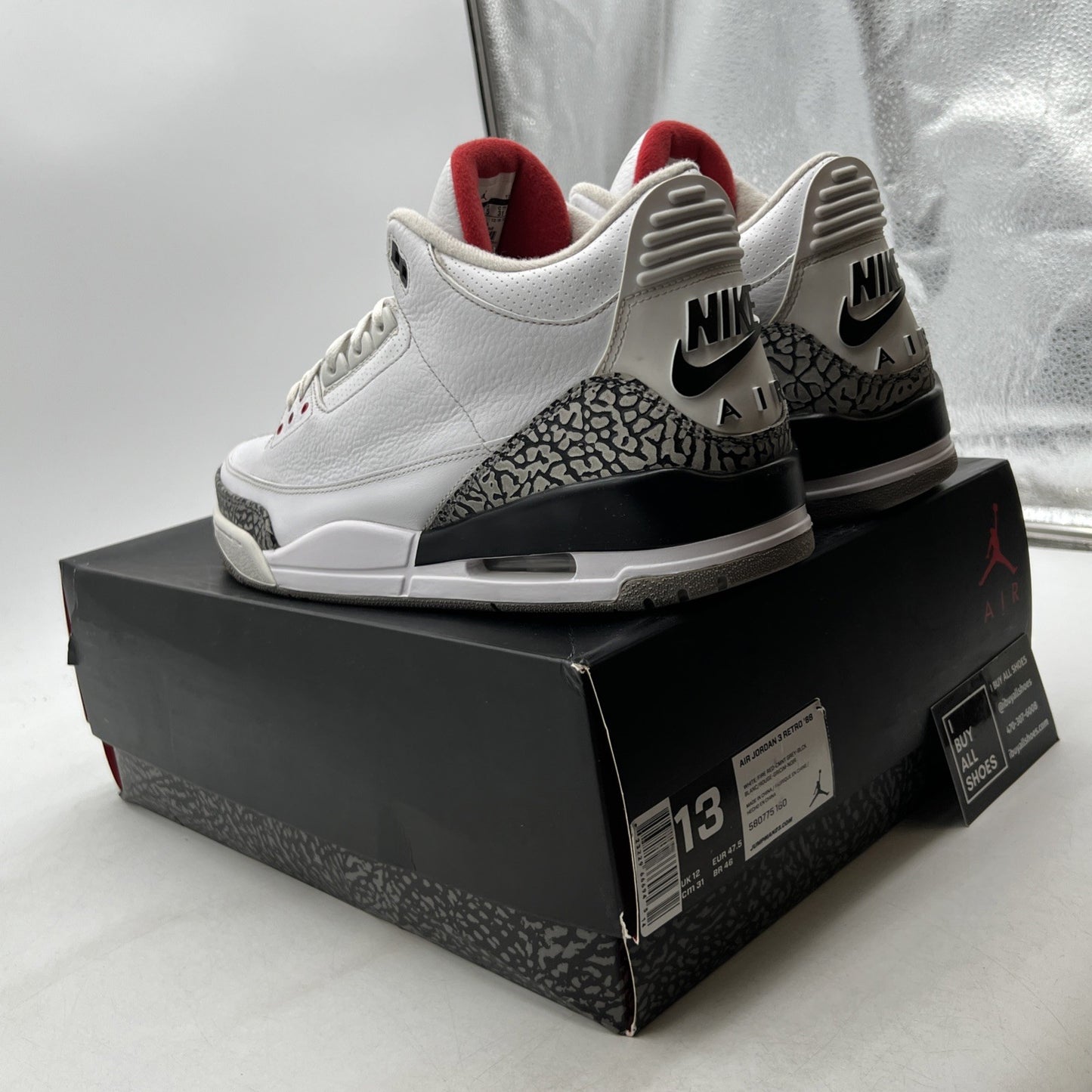 Size 13 - Air Jordan 3 88 2013 (580775-160)
