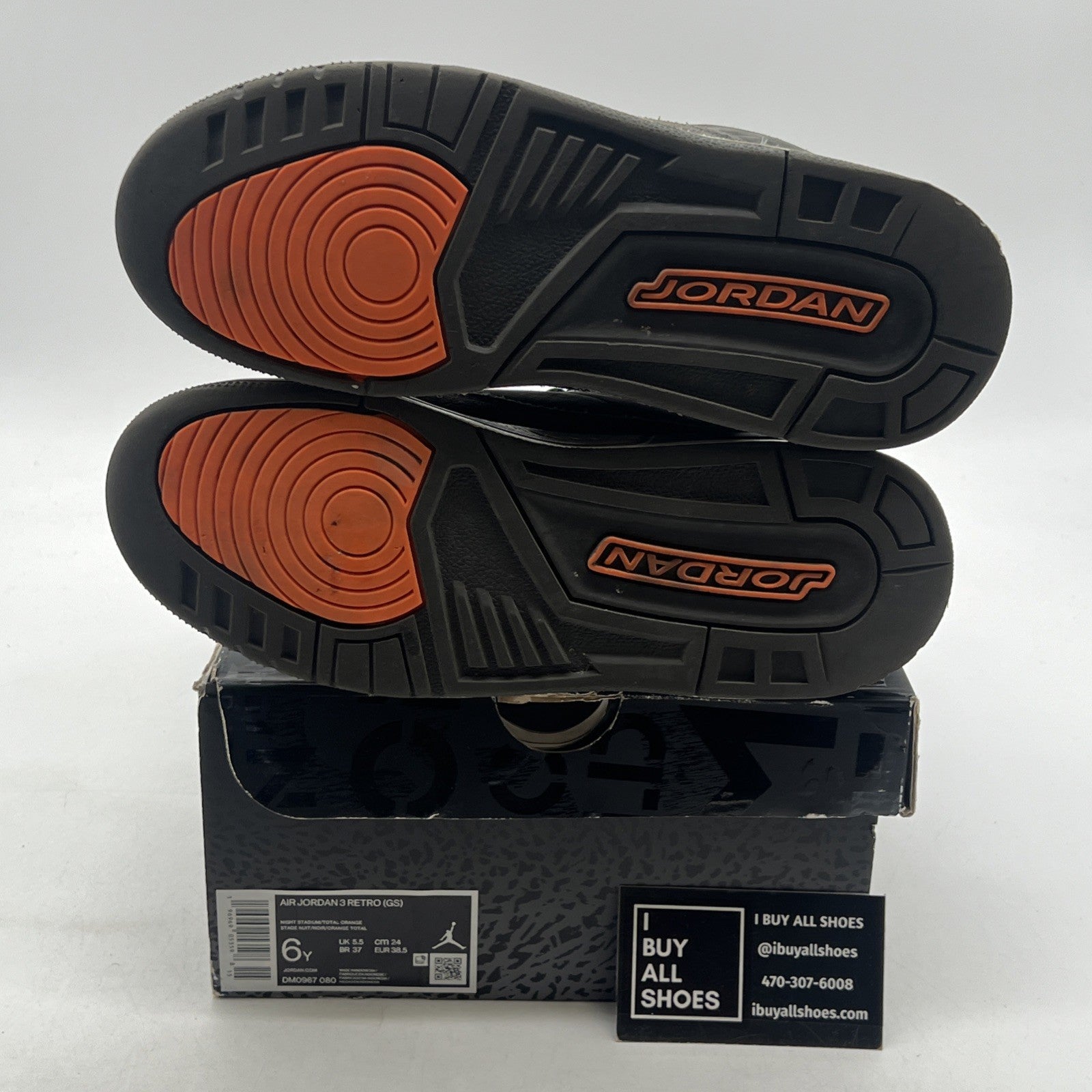 Size 6Y - Air Jordan 3 Retro 2023 Mid Fear (DM0967-080)