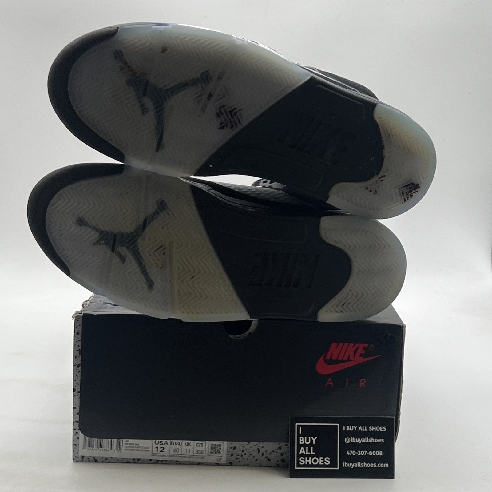 Size 12 - Air Jordan 5 Retro OG Black Metallic Reimagined (HF3075-001)