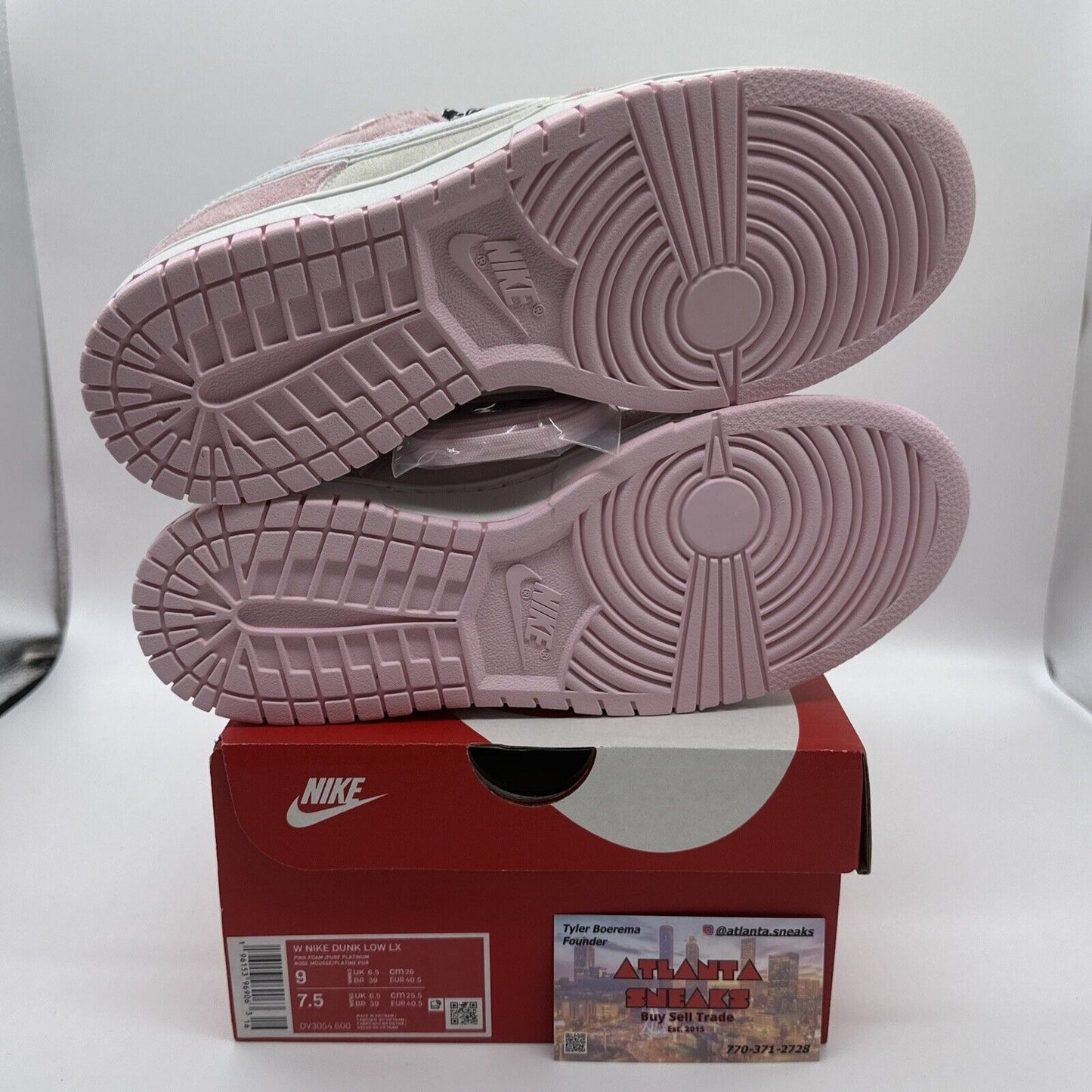 Nike Dunk Low LX "Pink Foam" DV3054-600 2023 Women’s Size 9