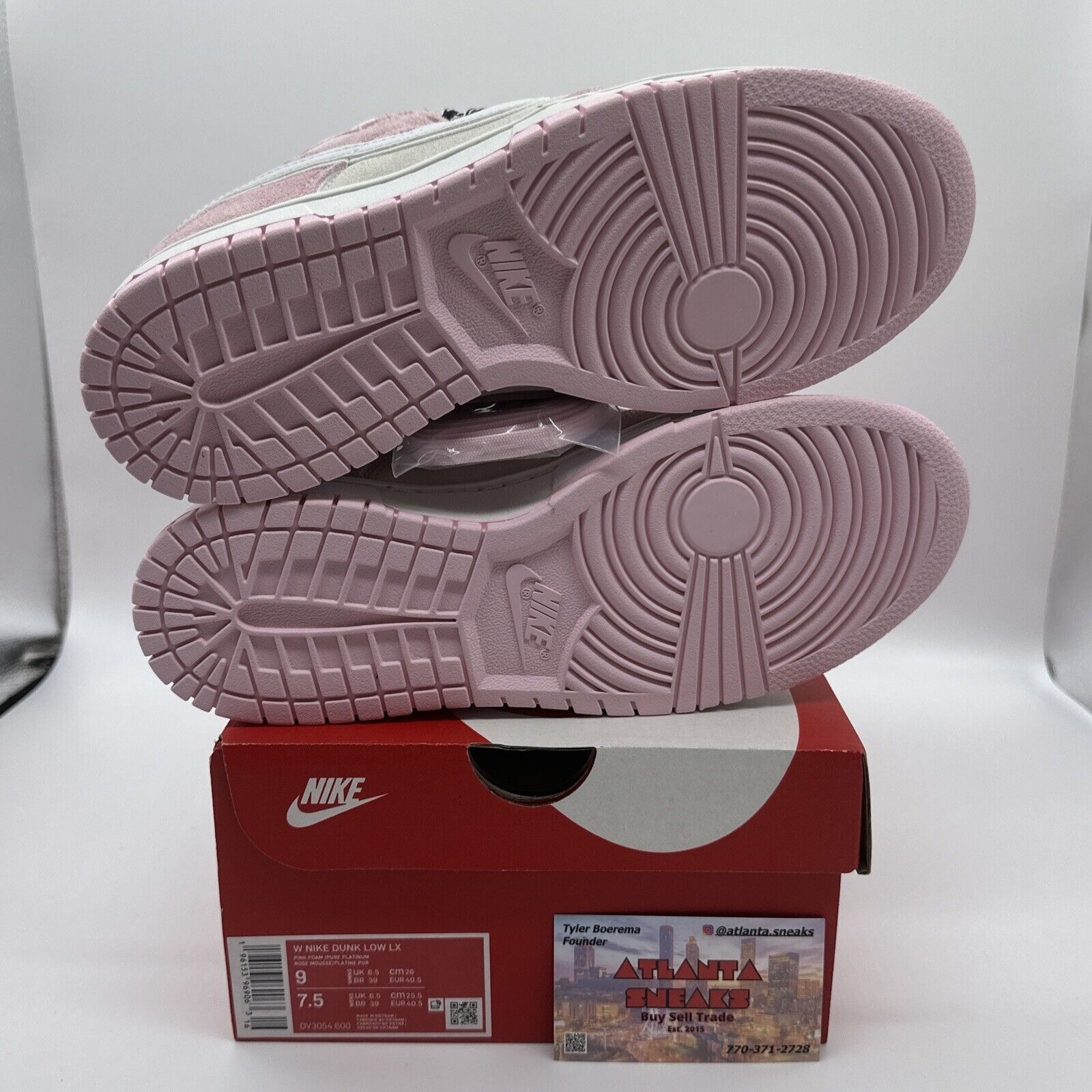 Nike Dunk Low LX "Pink Foam" DV3054-600 2023 Women’s Size 9