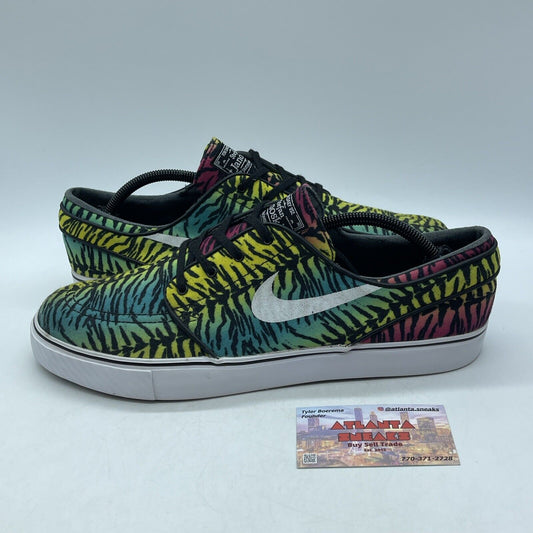 Size 12 - Nike Stefan Janoski Canvas Tiger Pack Blue Purple Suede (615957-713)