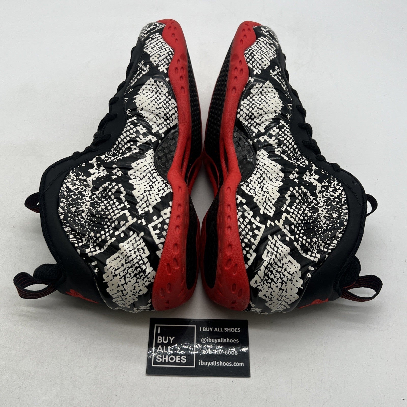 Size 10.5 - Nike Air Foamposite One Albino Snakeskin (314996-101)