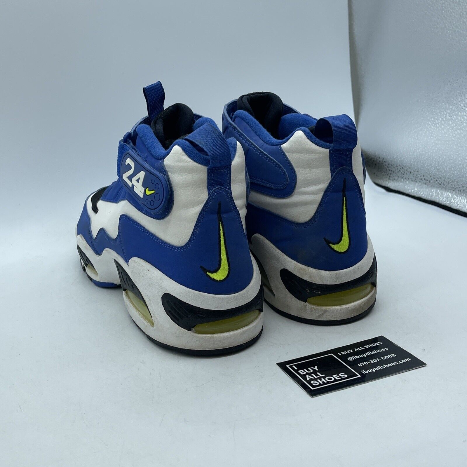 Size 11.5 - Nike Air Griffey Max 1 2021 Varsity Royal White Suede (DJ5161-400)