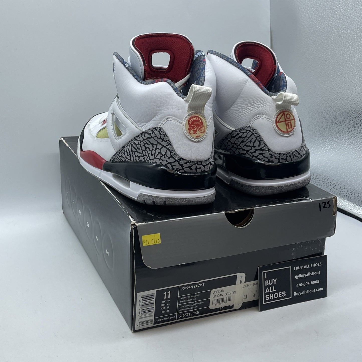 Size 11 - Jordan Spizike Mars Blackmon Suede Leather (315371-165)