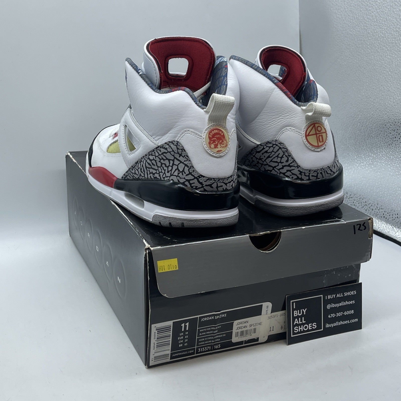 Size 11 - Jordan Spizike Mars Blackmon Suede Leather (315371-165)