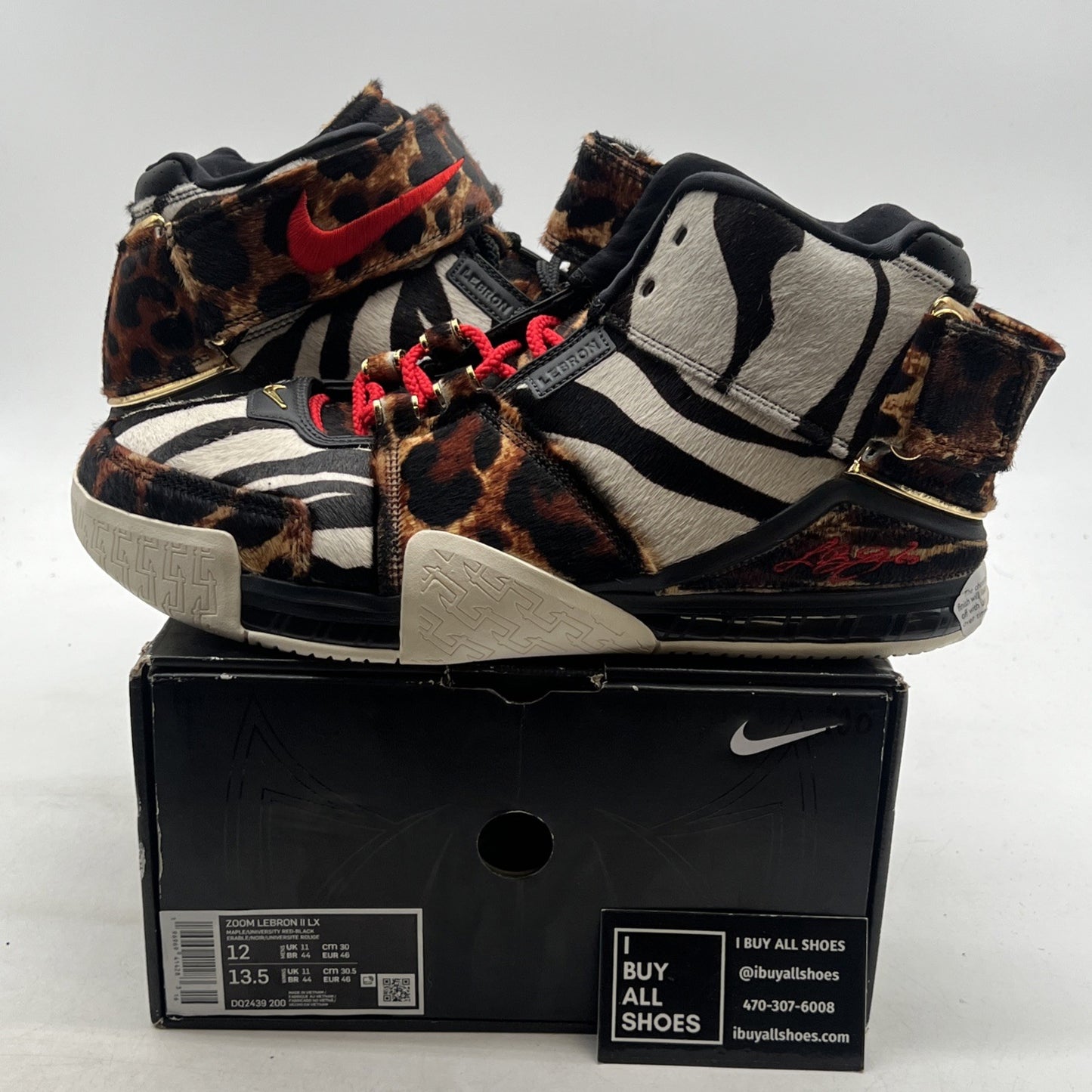 Size 12 - Nike Zoom LeBron 2 Beast (DQ2439-200)
