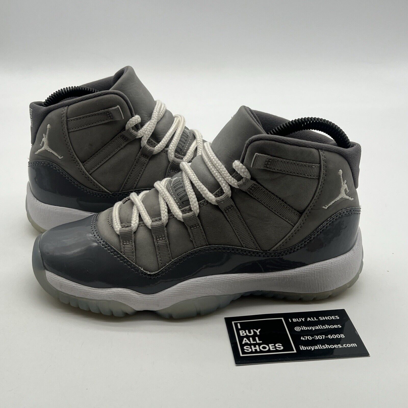 Size 4.5 - Air Jordan 11 Retro High Cool Grey (CT8012-005)