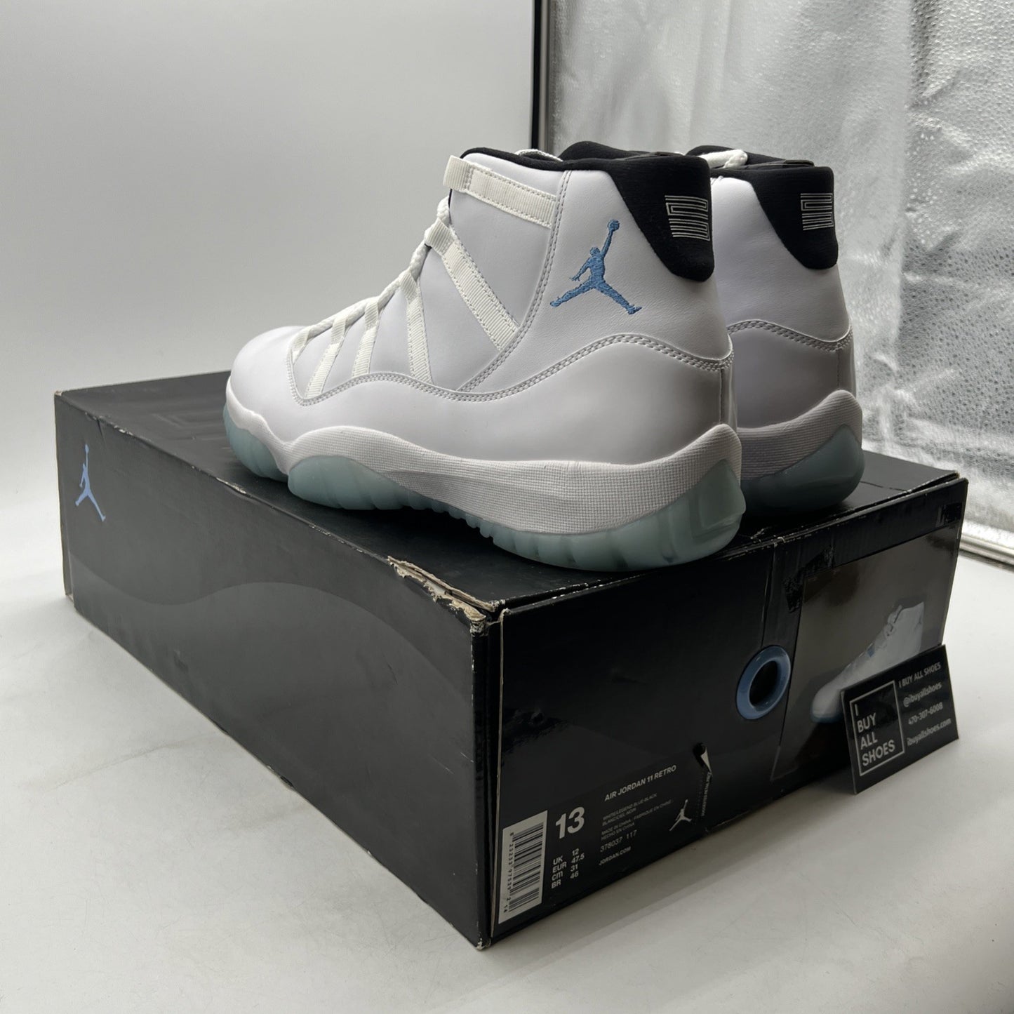 Size 13 - Air Jordan 11 Retro High Legend Blue (378037-117)