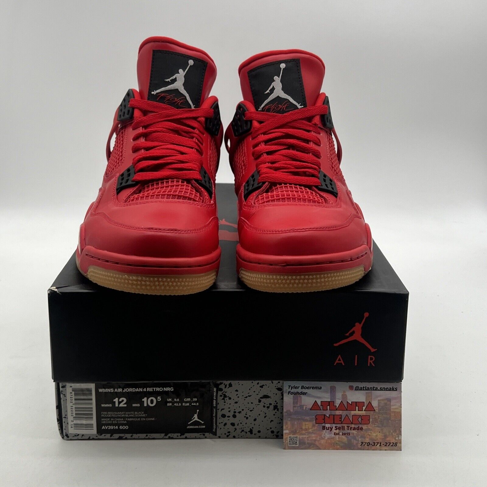 Size 12W- Air Jordan 4 Retro NRG Singles Day W (AV3914-600)