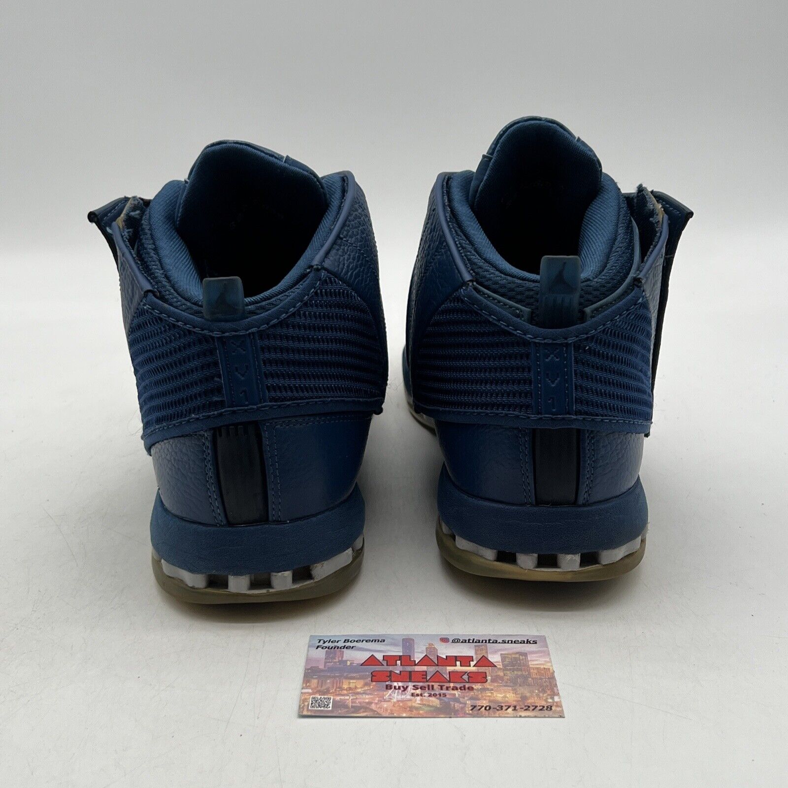 Size 12 - Trophy Room x Air Jordan 16 Retro French Blue Leather (854255-416)