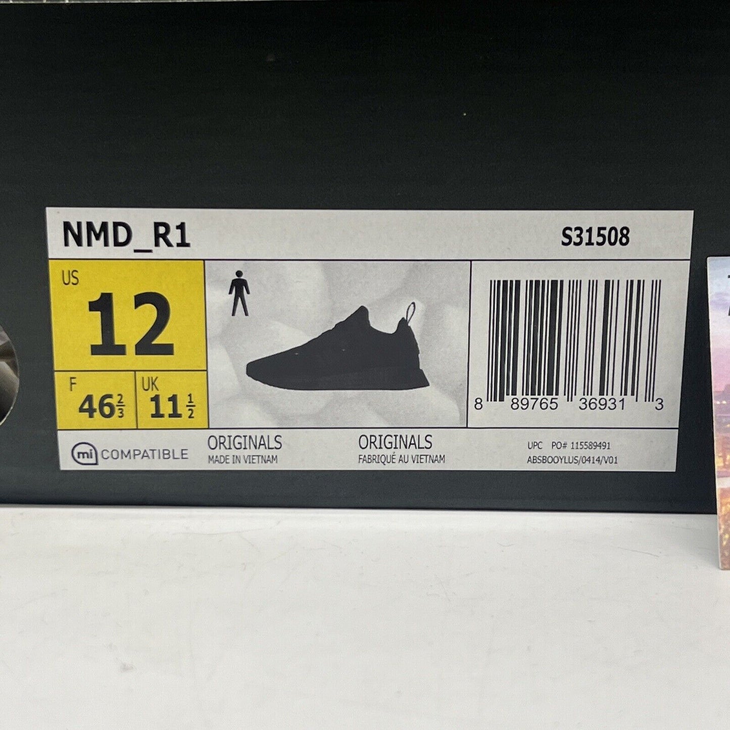 Size 12 - adidas NMD_R1 Triple Black (S31508)