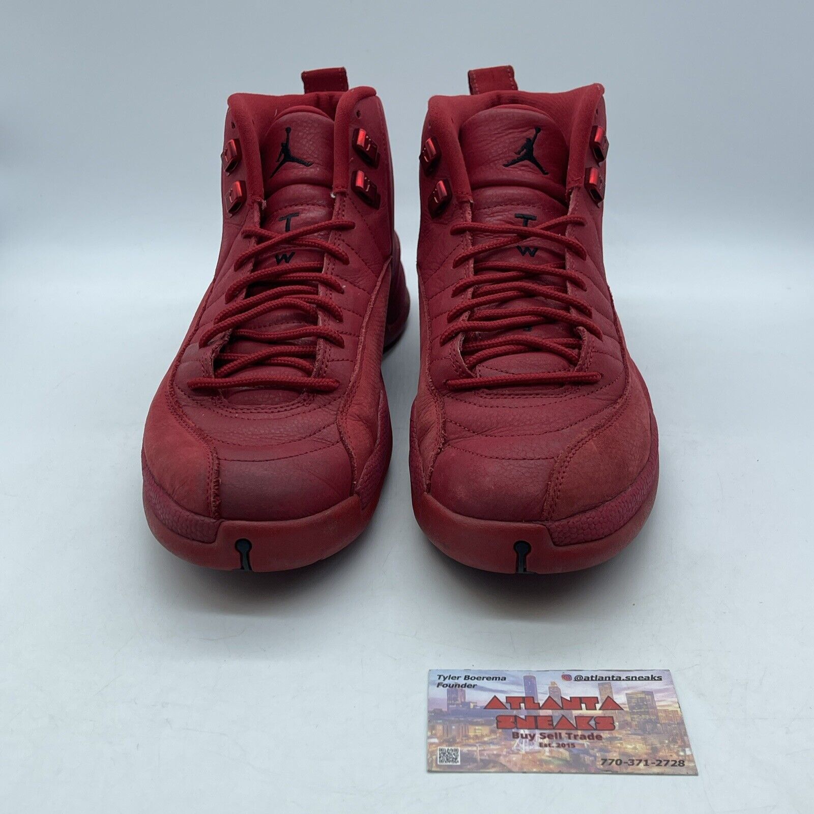 Size 11 - Air Jordan 12 Retro Gym Red Black Suede (130690-601)