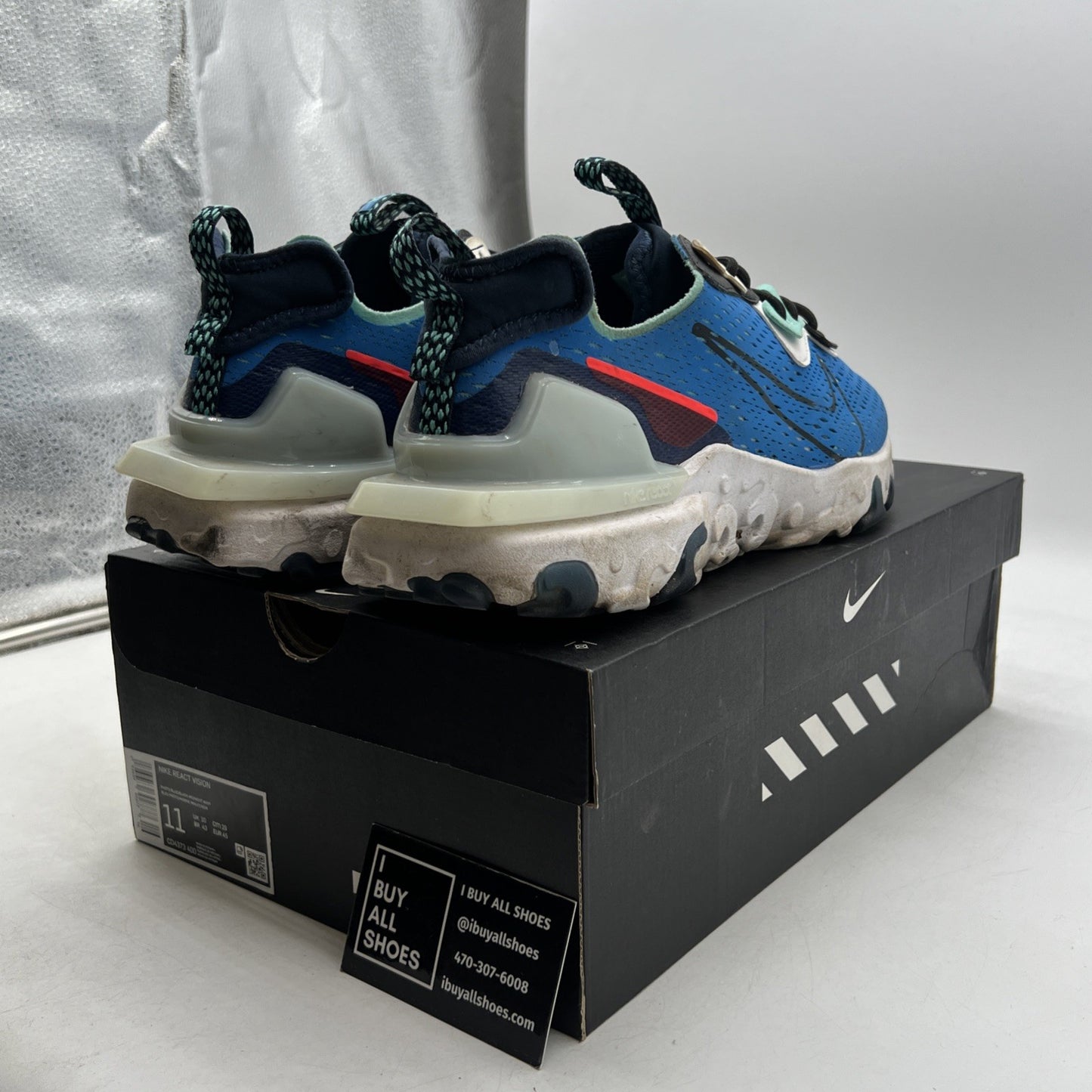 Size 11 - Nike React Vision Photo Blue (CD4373-400)