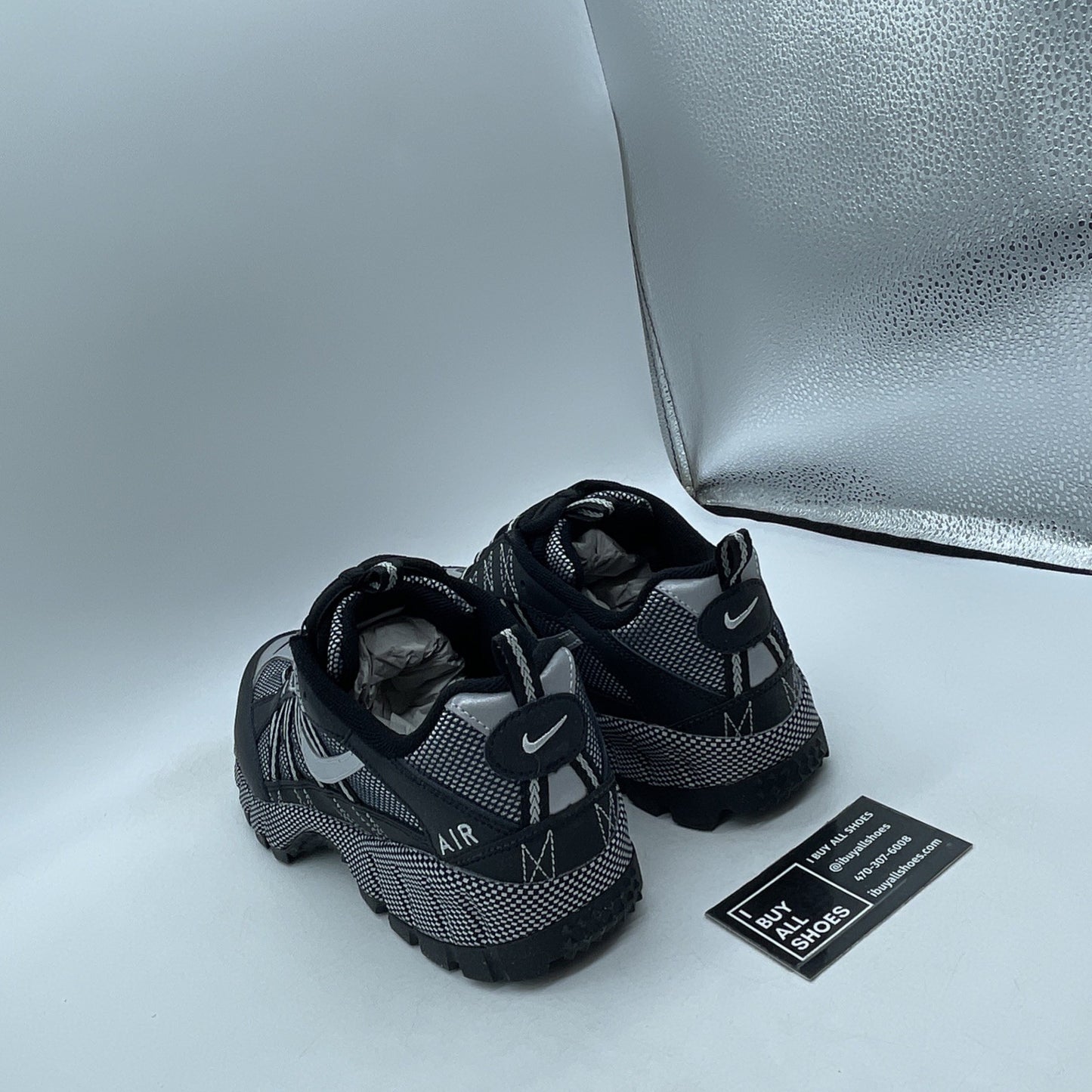 Size 8 - Wmns Air Humara Shoes 'Black/Metallic Silver (FB9982-001)