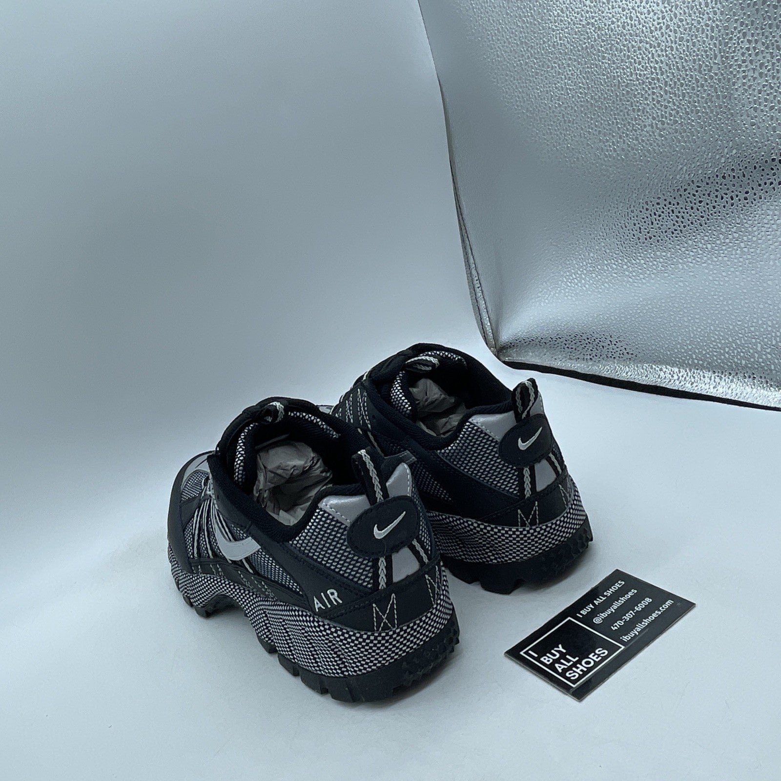 Size 8 - Wmns Air Humara Shoes 'Black/Metallic Silver (FB9982-001)