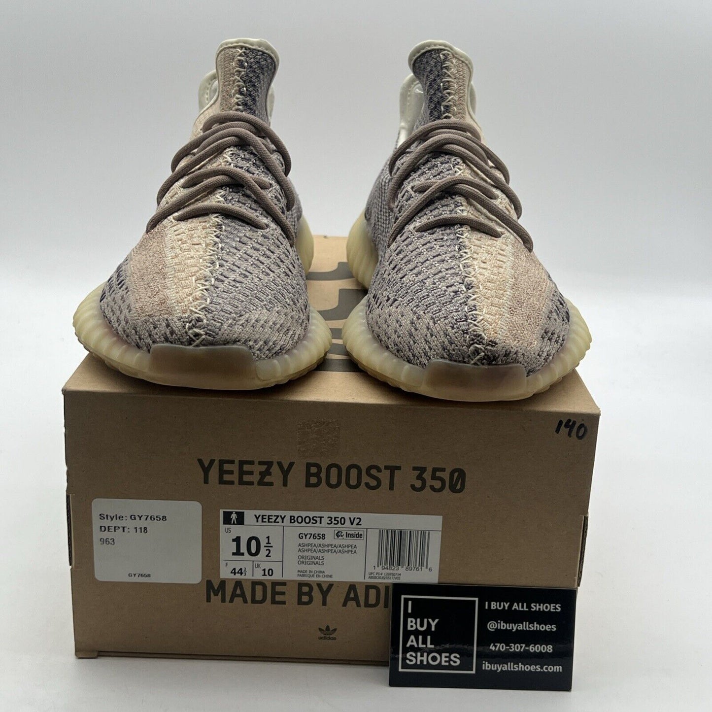 Size 10.5 - adidas Yeezy Boost 350 V2 Ash Pearl (GY7658)