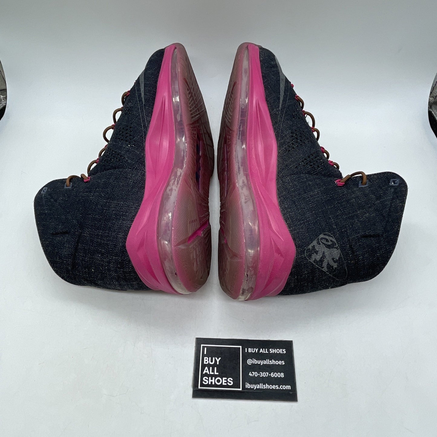 Size 11.5 - Nike LeBron 10 EXT Denim QS Denim (597806-400)