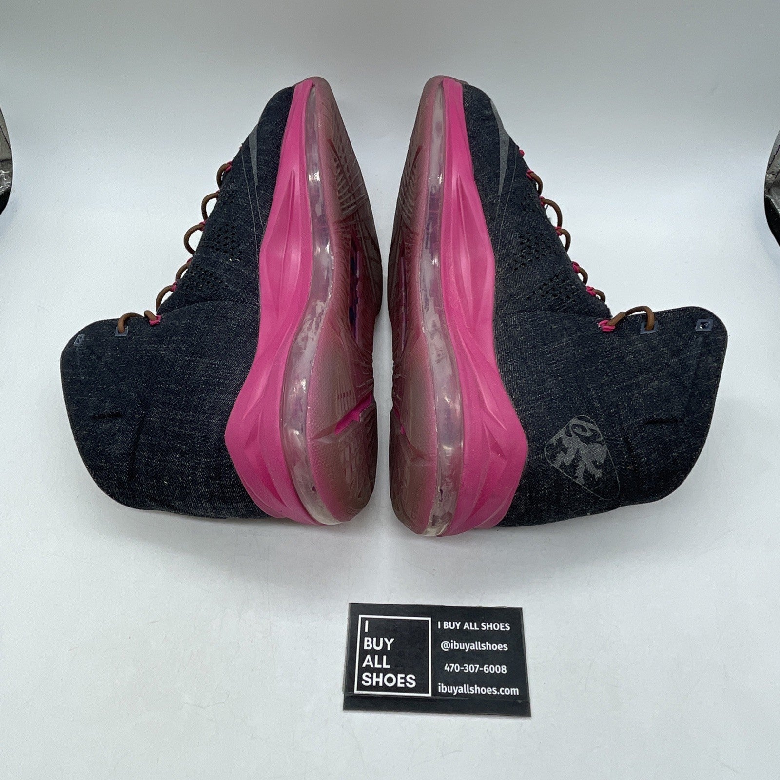 Size 11.5 - Nike LeBron 10 EXT Denim QS Denim (597806-400)