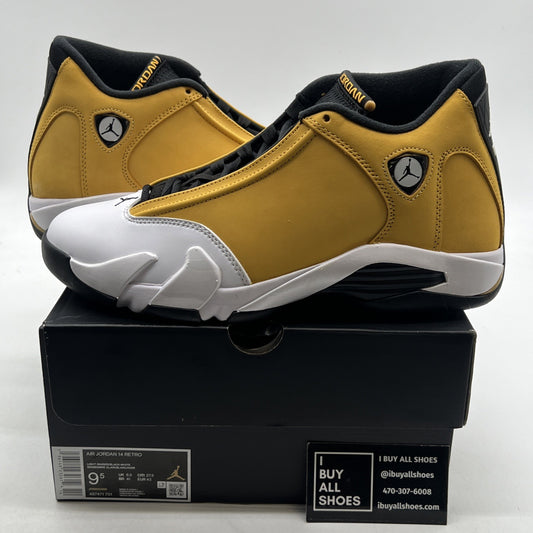 Size 9.5 - Air Jordan 14 Retro Light Ginger 2022 (487471-701)