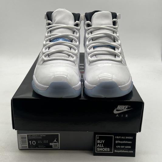 Size 10 - Air Jordan 11 Retro 2024 Legend Blue / Columbia (CT8012-104)