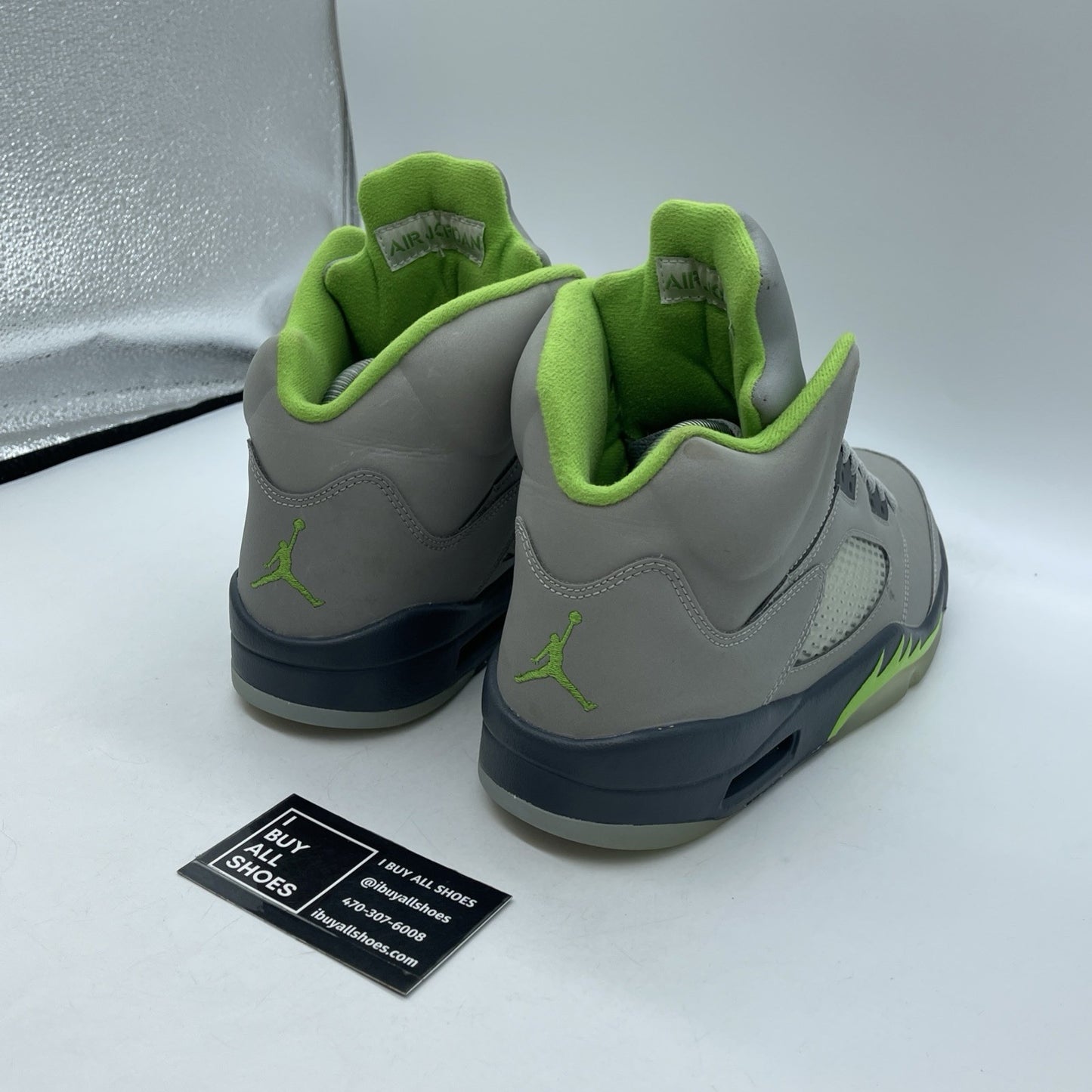 Size 10 - Jordan 5 Retro Green Bean Grey Leather (DM9014-003)