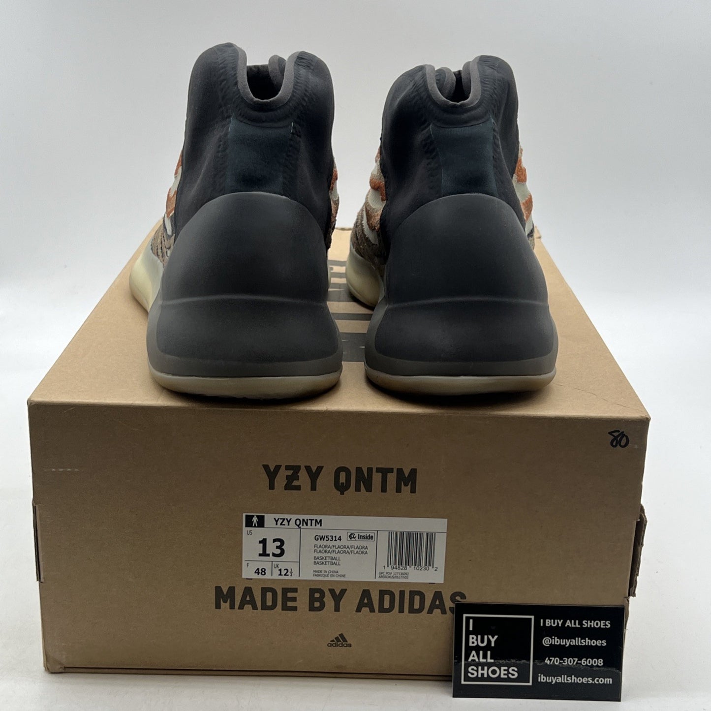 Size 13 - adidas Yeezy Quantum Flash Orange (GW5314)
